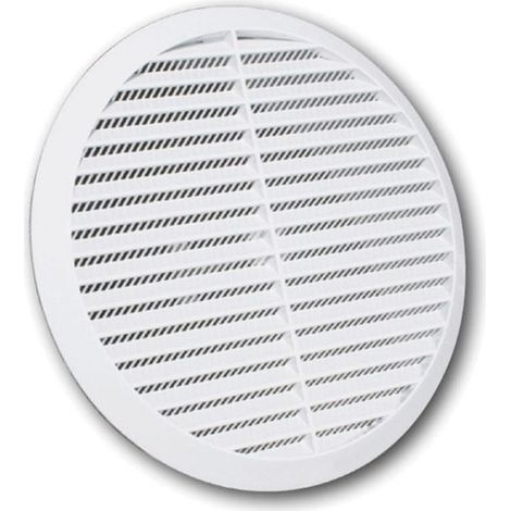 Griglia aerazione circolare flessibile bianca 100 125 mm 11104095 utilizzo ventilazione