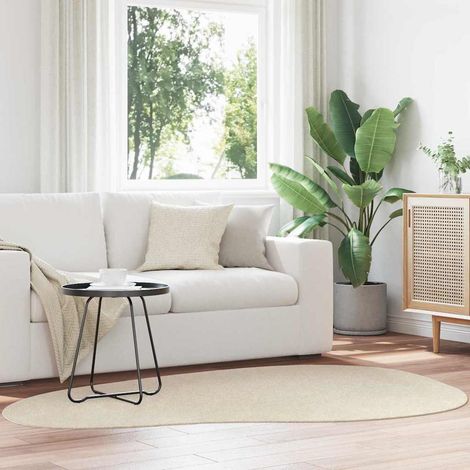 Bereichsteppiche HUARTE Beige 140 x 200 cm Polyester