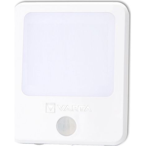 Varta Motion Sensor Plug Light 18624101401 Nachtlicht mit Bewegungsmelder LED Warmweiß Weiß