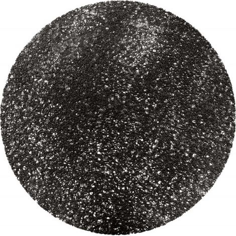 Set de Table Rond "Tortilla" 38cm Noir (1/2)
