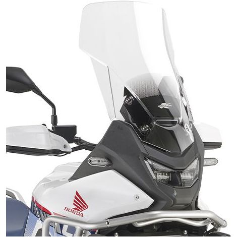 KAPPA 2026/01 PARABREZZA HONDA XL 750 TRANSALP '25- (H 56 CM X L 38,5 CM) TRASPARENTE (16 CM PIÙ ALTO DELL'ORIGINALE)