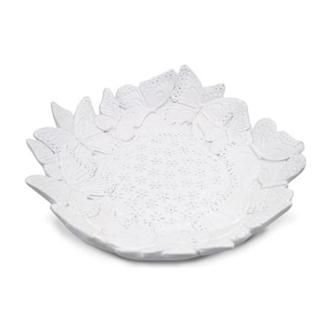 Centrotavola Decorativo Casa Tavolo in Resina Bianca 24 cm (1/2)