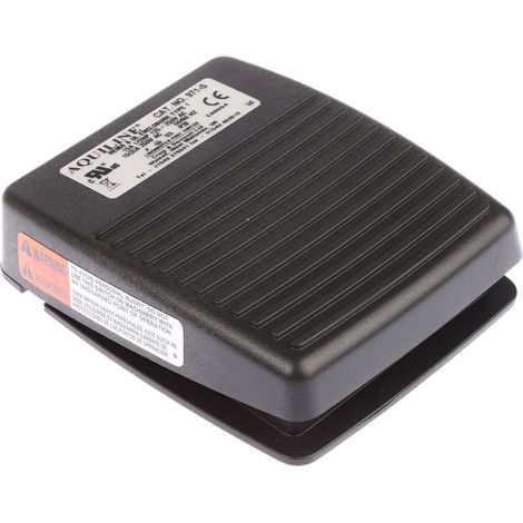 Interrupteur à pédale à actionnement Momentané, 1RT 15 A @ 250 V c.a. 250V IP20 ( Prix pour 1 )
