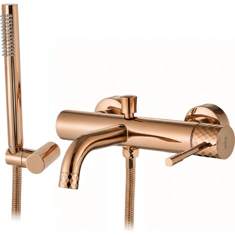 RUBINETTO DA VASCA REA LUNGO DIAMOND COPPER (1/5)