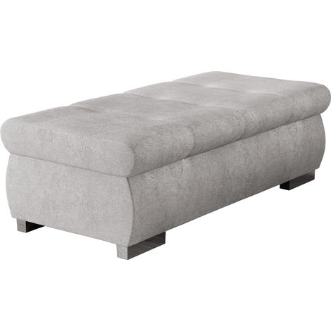 Banco tapizado Comfivo Nitor I, Zoya 01, 39x60x120cm, Diámetro: 0, Tapiz, Patas: Plástico, 0