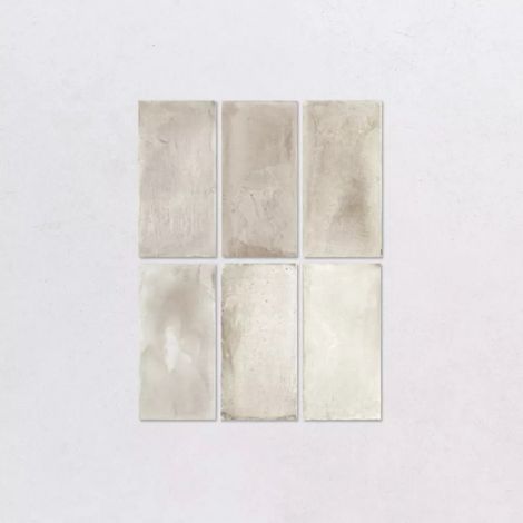 Carrelage Effet Terre Cuite Gris XABIA Crudo 11,5x23,1cm (1/3)