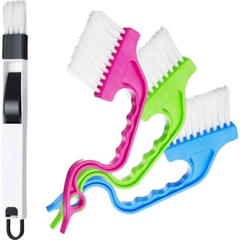 Ensemble de 4 goupillons, goupillon pour carafe, goupillon pour bouteille et brosse en silicone.-AquaForge (1/5)
