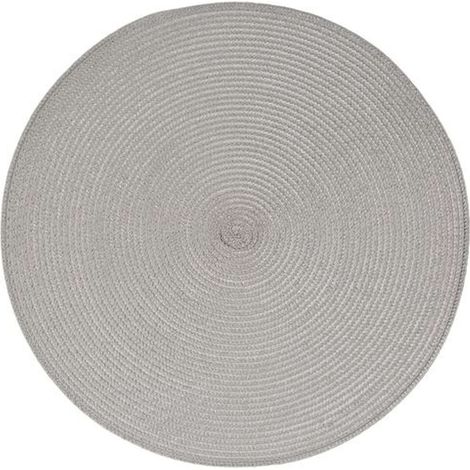 Lot de 6 sets de table ronds tressés TRESSE