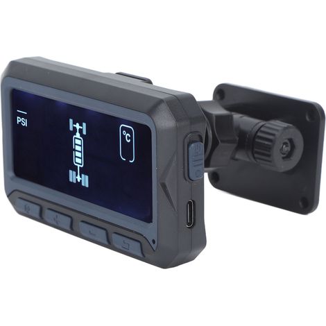 3,3-Zoll-Solar-Reifendrucksensor, 6 drahtlose TPMS-Sensoren, 5-V-Gleichstromversorgung, kompatibel mit Auto, Wohnmobil, LKW und Motorrad. (1/5)