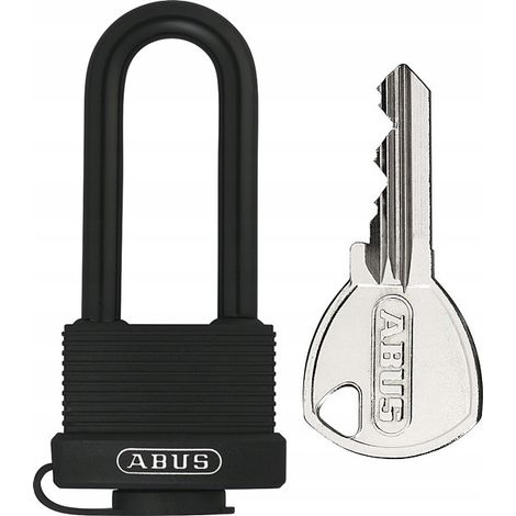 Candado exterior largo Abus Marine 717/45HB63 con 2 llaves. (1/5)