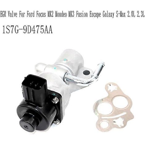 Vanne de recirculation des gaz d'échappement EGR 1S7G-9D475AA pour Ford Focus MK2, Mondeo MK3, Fusion, Escape et Galaxy 2.0L et 2.3L (1/5)