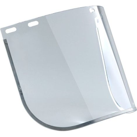 Visor de repuesto transparente con aro de aluminio Superface (1/2)