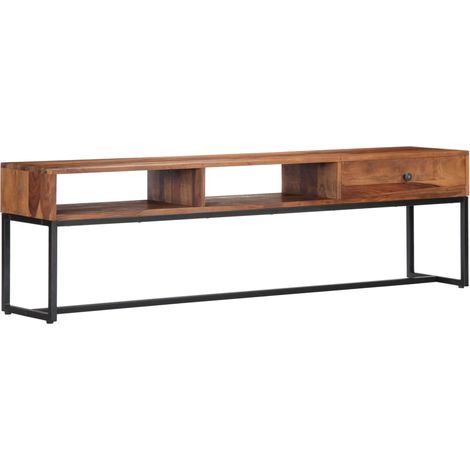 Práctico mueble de TV/aparador de diseño 160 cm madera maciza de sheesham 2502079
