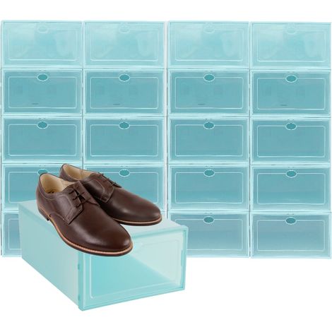 Organisateur de boîte à chaussures avec modules à rabat, taille XL (1/5)
