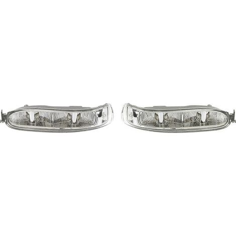 Lot de 2 clignotants de rétroviseur pour Mercedes-Benz C209 W209 CLK200 CLK220 CLK240 CLK270 CLK280 (référence 2308200721), gauche et droite (1/5)