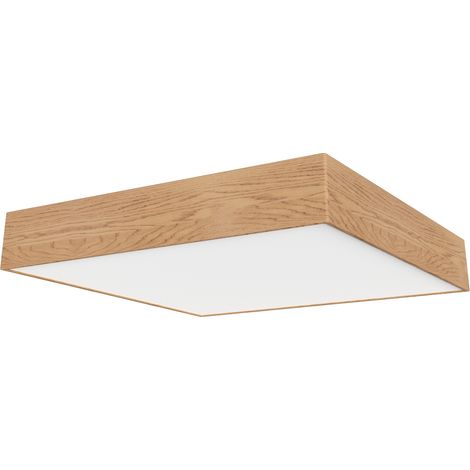 Sulion - Plafonnier LED Carré Blanc Mat Saillie IP20 24W 3CCT (1/3)