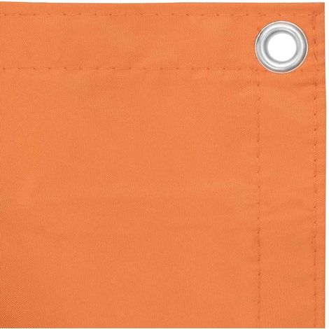 Maison Exclusive - Balkon-Sichtschutz Orange 75x300 cm Oxford-Gew