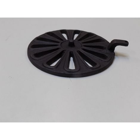 Grille à cendres pour poêles à cheminée Titan de Globe Fire - fonte - dimensions d'encastrement parfaitement adaptées (1/2)