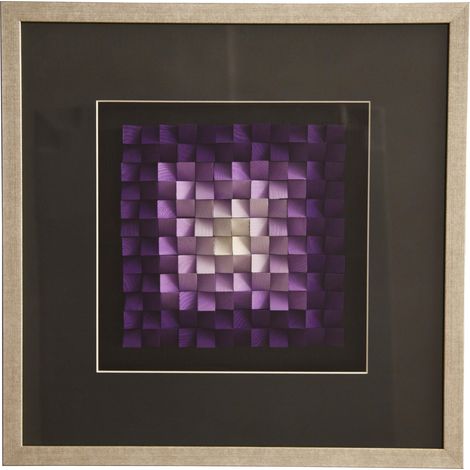 3D-Glas- und Mehrfarben-Leinwandbild 60x60 cm (1/2)