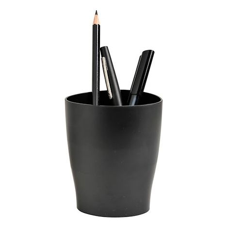 Pot à crayon - EXACOMPTA - Ecopen - Noir - Écologique - Gain de place (1/3)
