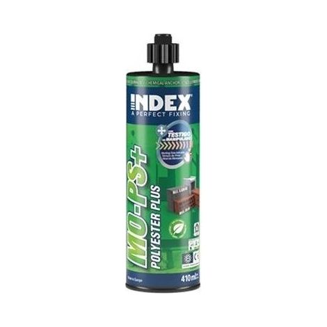 (410 ML) ANCLAJE QUIMICO PARA GRANDES CARGAS EN ELEMENTOS MACIZOS POLYESTER SIN ES - INDEX