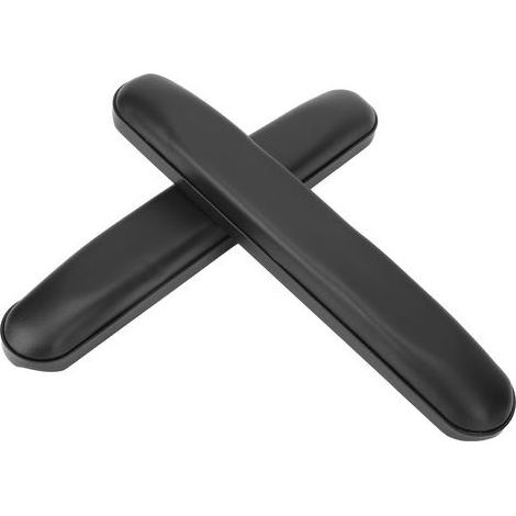 1 paire de coussinets d'accoudoirs imperméables et résistants à l'usure pour fauteuils roulants, avec vis (1/5)