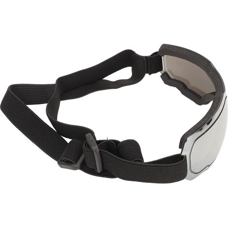 Lunettes de protection pour chien contre le vent et les UV, lunettes anti-poussière pour chiens de taille moyenne et grande, argent (1/5)