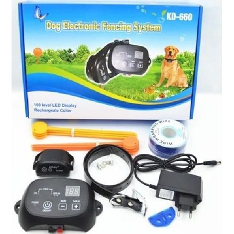 CLOTURE ANTI FUGUE CHIEN RECHARGEABLE 600 m de fil (1/2)