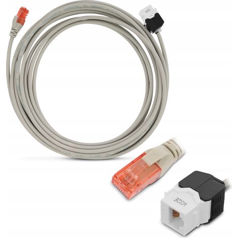 Digitus LAN U-UTP RJ45 Keystone-Modul 10m LAN-Extender (1/3)