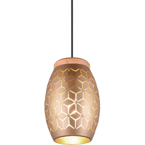 Suspension, Bidar 1xE27, max.28,0 W , métal et bois - TRIO (1/5)