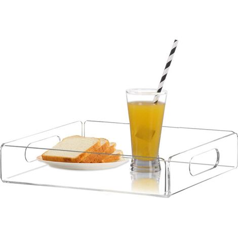 Acryl-Obstplatte für Vorspeisen, Käseplatte fürs Frühstück, Acryl-Serviettenablage (1/5)