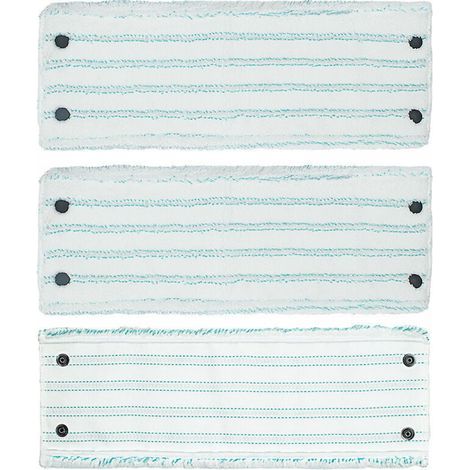 Balais Serpillères de Rechange, Serpillères en Microfibre pour Leifheit Clean Twist M Micro Duo Têtes de Recharge de Vadrouille Chiffon 3 Pièces (1/5)