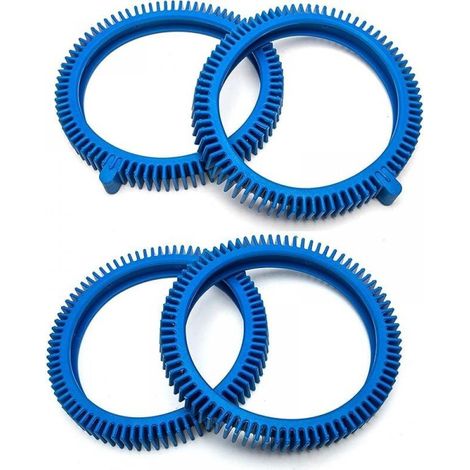 Satz mit 2 Ersatz-Kompletträdern für vorne und hinten für das Poolvergnügen PoolCleaner Vorderrad-Set mit 896584000-143 und Hinterrad-Set mit 896584000-082