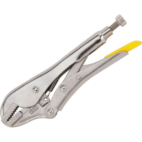 Stanley 9" Straight Jaw Locking Pliers - Durable& Safe Grip