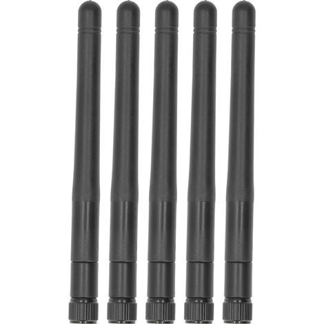 5-teiliges Antennen-Set, 2,4 GHz, faltbar, wasserdicht, omnidirektional, SMA-Stecker, für Zuhause (1/5)