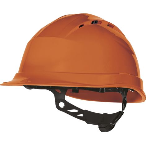 Casque de sécurité Delta Plus en Polypropylène Blanc, gamme QUARTZ UP IV ( Prix pour 1 ) (1/2)