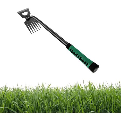Weed Puller,Weeding Tool,Manual Weeding Tool Stainless Steel Weeding Extractor for Garden, Yard, Lawn and Land (1/5)