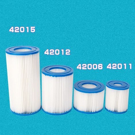 Cartouche filtrante pour spa de type Bestway/Intex, lot de 4-AquaForge (1/5)