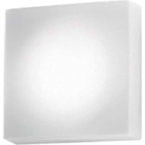 Caorle parete/soffitto 250x250x88mm. sensor 11,5w led 22/27/30/40k-ip20- b.co op. (1/4)