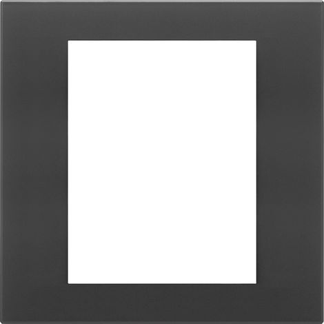 VIMAR - 22668.73 Placca 8M nero satinato