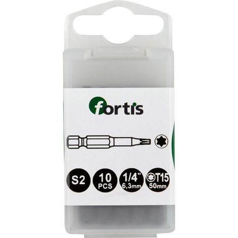 Fortis Bit 1/4 DIN3126 E6,3 TX15x 50 mm a10Stk (1/5)