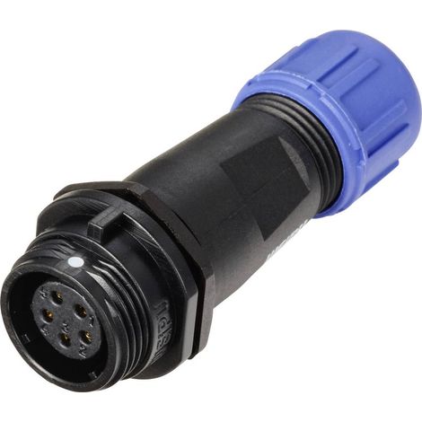 Connecteur de câble femelle, droit In Line 5 pôles 5 A 180 V/AC IP68 Weipu SP1311 / S 5 I (1/4)