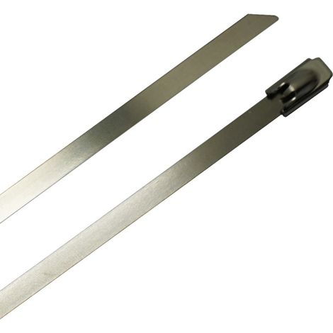 Serre-câble RS PRO en Acier Inoxydable 316, 520mm x 7,9 mm