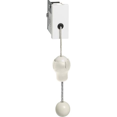 bouton poussoir à tirette - 1 module - legrand mosaic - legrand 078376
