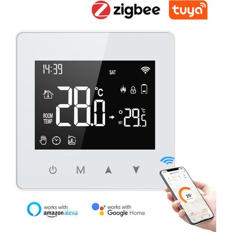 Tuya ZigBee – contrôleur intelligent de température constante, écran LCD réglable, chaudière à eau et à gaz de taille compacte, compatible avec Amazon Alexa et Home (1/5)