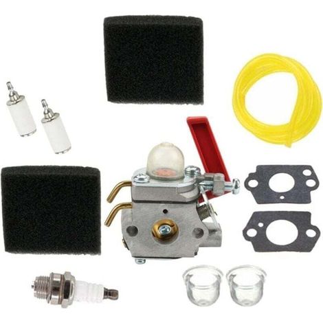 Vergaser-Reparatursätze, Vergaser und Vergaserzubehör für Homelite Rasenmäher B25C, BC2500R, D725CD, D825SB, F2020, F3040 und F3050.