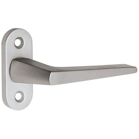Poignée de fenêtre 1512/0000 Alu.F2/de couleur argent neuf 35 mm Fixe (1/3)