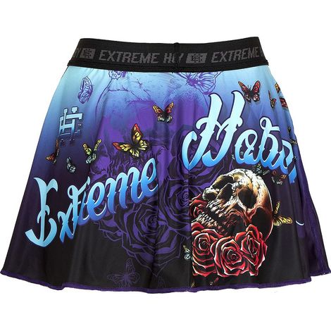 Skull Sportrock-Shorts, Größe 2 L, blau