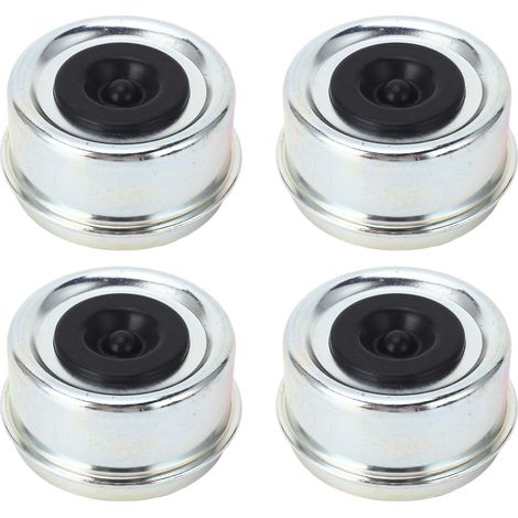 Satz mit 4 Staubschutzkappen für Anhängerlager, 62 mm x 36 mm, mit Gummikappe, für Lager mit einer Tragfähigkeit von 7.000 bis 8.000 lb. (1/5)