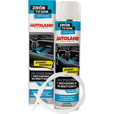 AUTOLAND DETERGENTE E DISINFETTANTE PER CONDIZIONATORI FRESCO 0,4L (12) (1/2)
